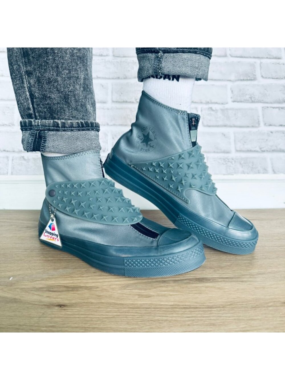 ⭐Chet Lo x Converse Chuck 70 Sedona Sage 8.5 Women's shoes Sneaker Gray A15466C